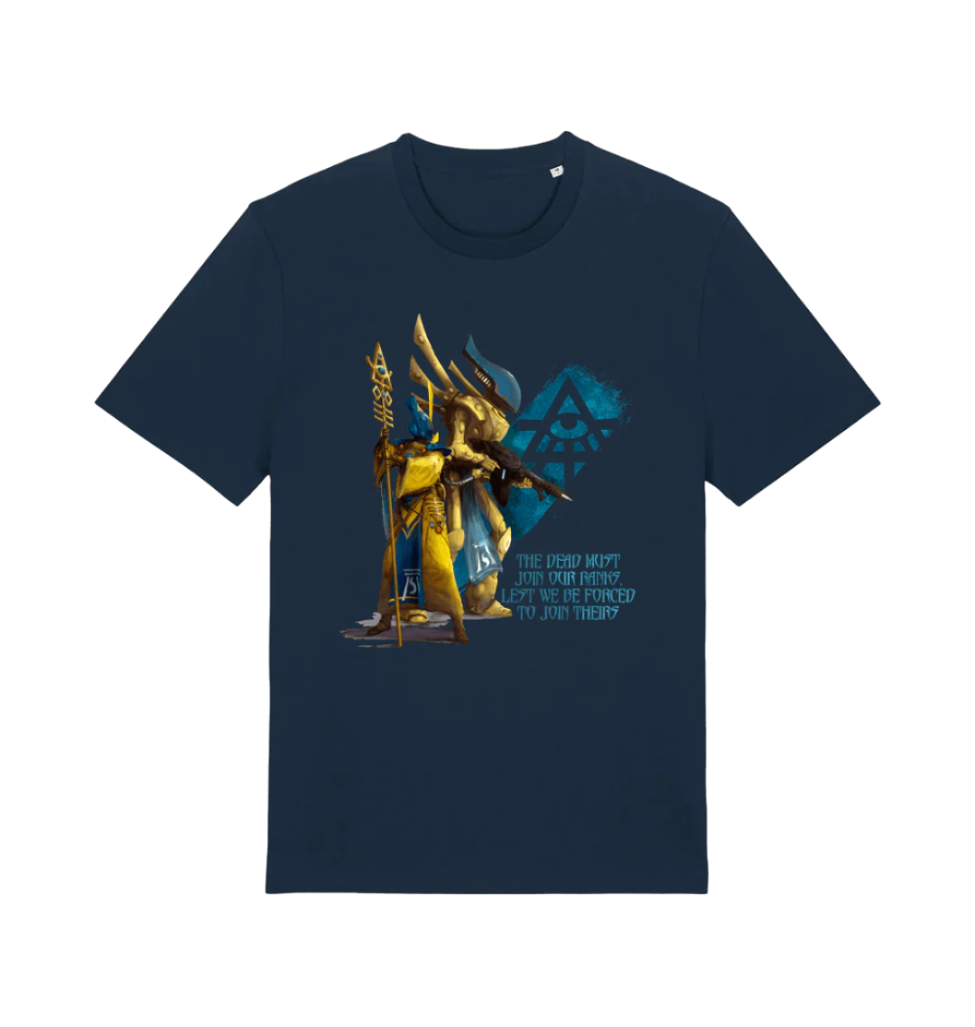 French Navy Printed T-shirt